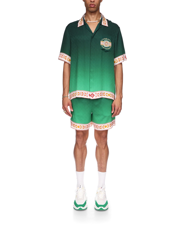 Casablanca Unity Is Power Silk Shirt | Casablanca Paris