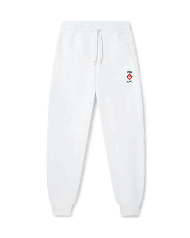 casablanca White Casa Sport Logo Sweatpants | Casablanca Paris