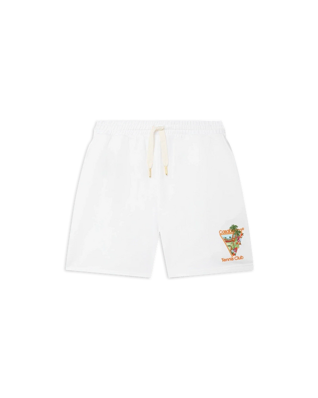casablanca White Tennis Club Icon Sweatshort | Casablanca Paris