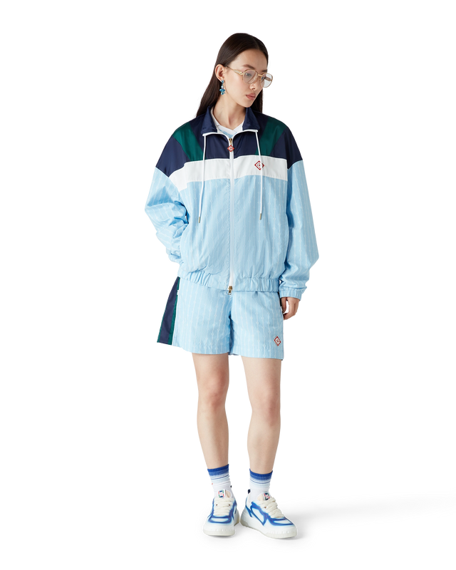 Casablanca Women's Court Blue Fade Sneaker | Casablanca Paris