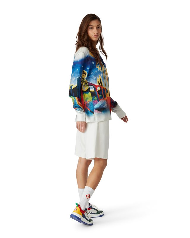 Casablanca Women's Court Multicolour Sneakers | Casablanca Paris