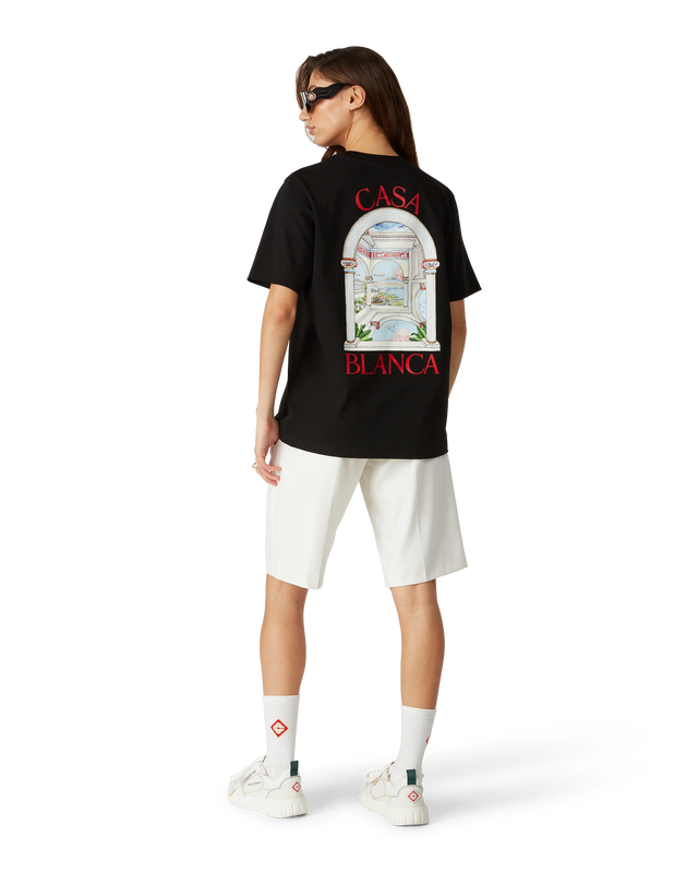 Casablanca Women's Court White & Multicolour Sneakers | Casablanca Paris