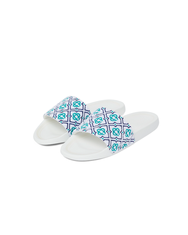 casablanca Women's Monogram Towelling Slider | Casablanca Paris