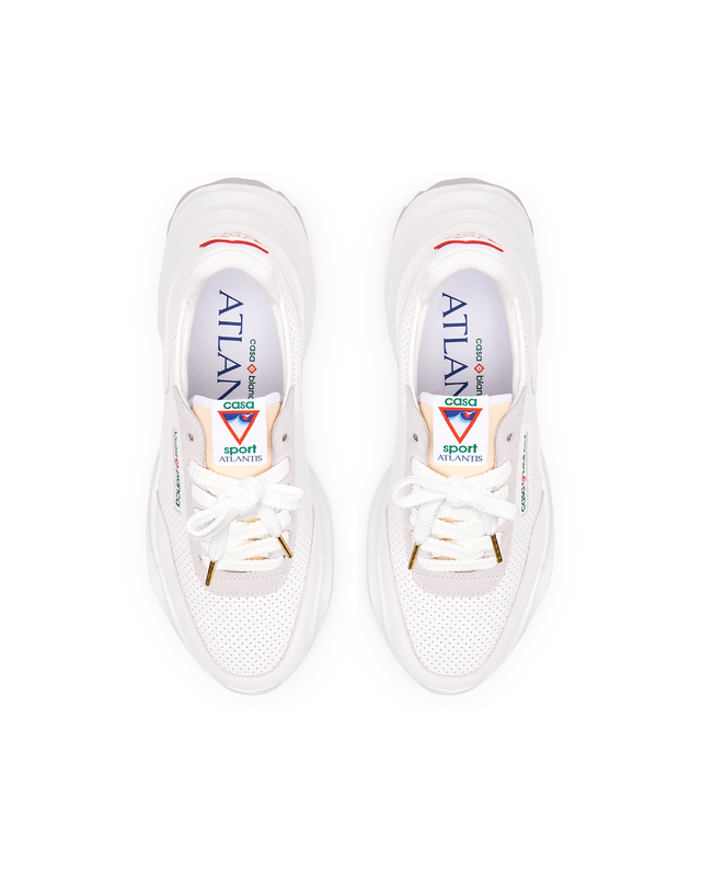 Casablanca Womens Atlantis White Sneaker | Casablanca Paris