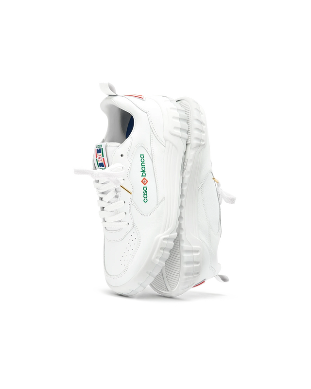 Casablanca Womens Court White Sneaker | Casablanca Paris