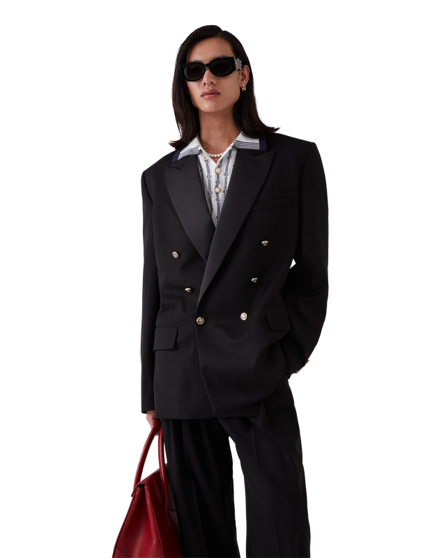 Casablanca Wool Double Breasted Blazer | Casablanca Paris