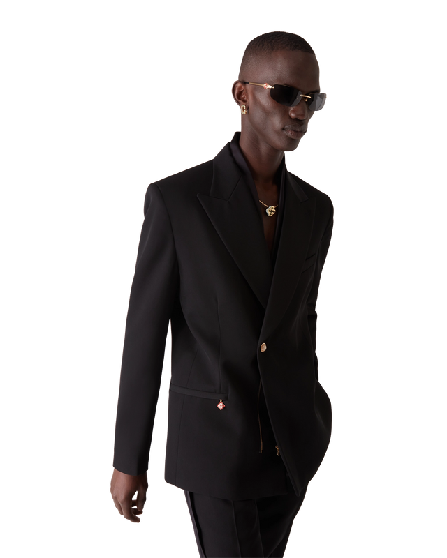 Casablanca Wool Double Breasted Jacket | Casablanca Paris