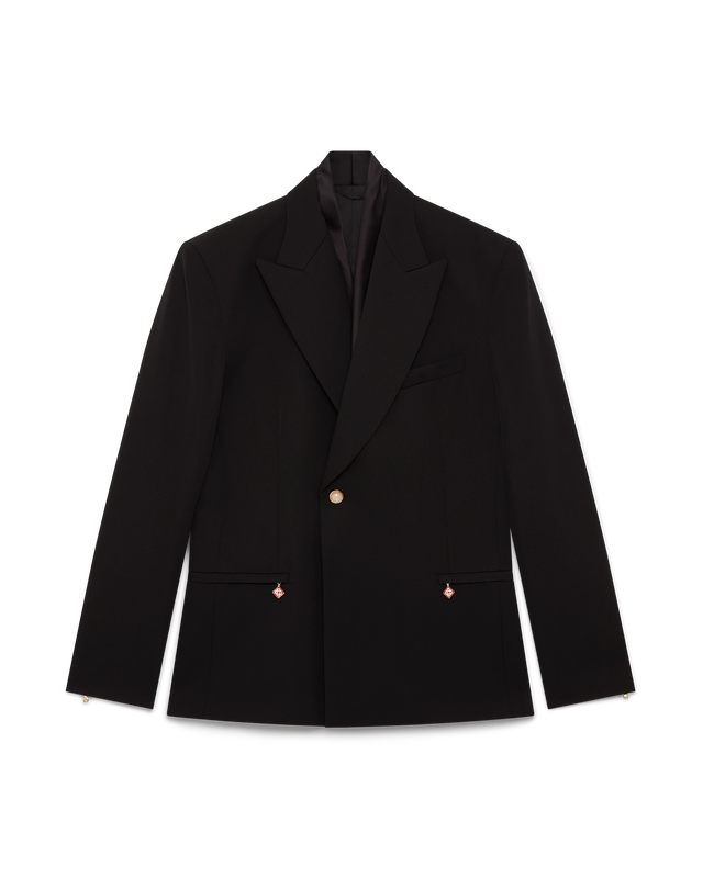 casablanca Wool Double Breasted Jacket | Casablanca Paris