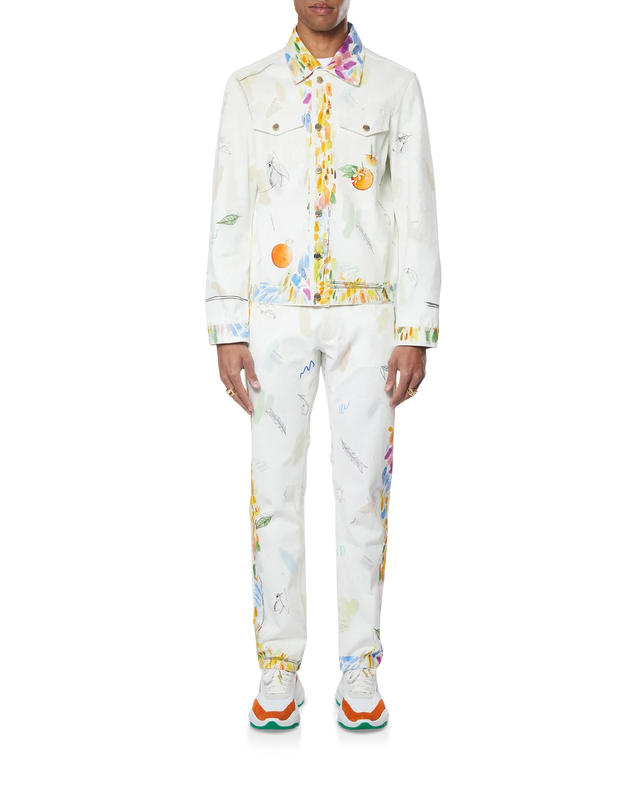 Casablanca Work In Progress Classic Denim Jacket | Casablanca Paris