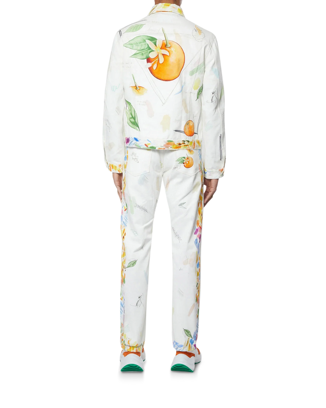 Casablanca Work In Progress Classic Denim Jacket | Casablanca Paris