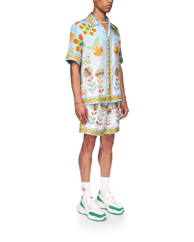 Casablanca Yoruba Flowers Silk Shirt | Casablanca Paris