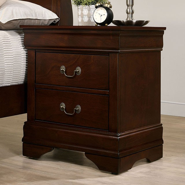 casamia AM7966 - Nightstand - Cherry | Casamia Furniture