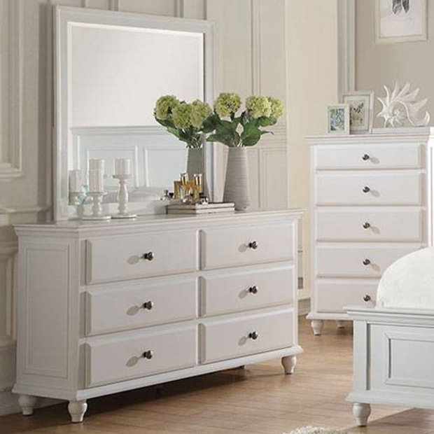 casamia DX4351 - Dresser and Mirror - White | Casamia Furniture