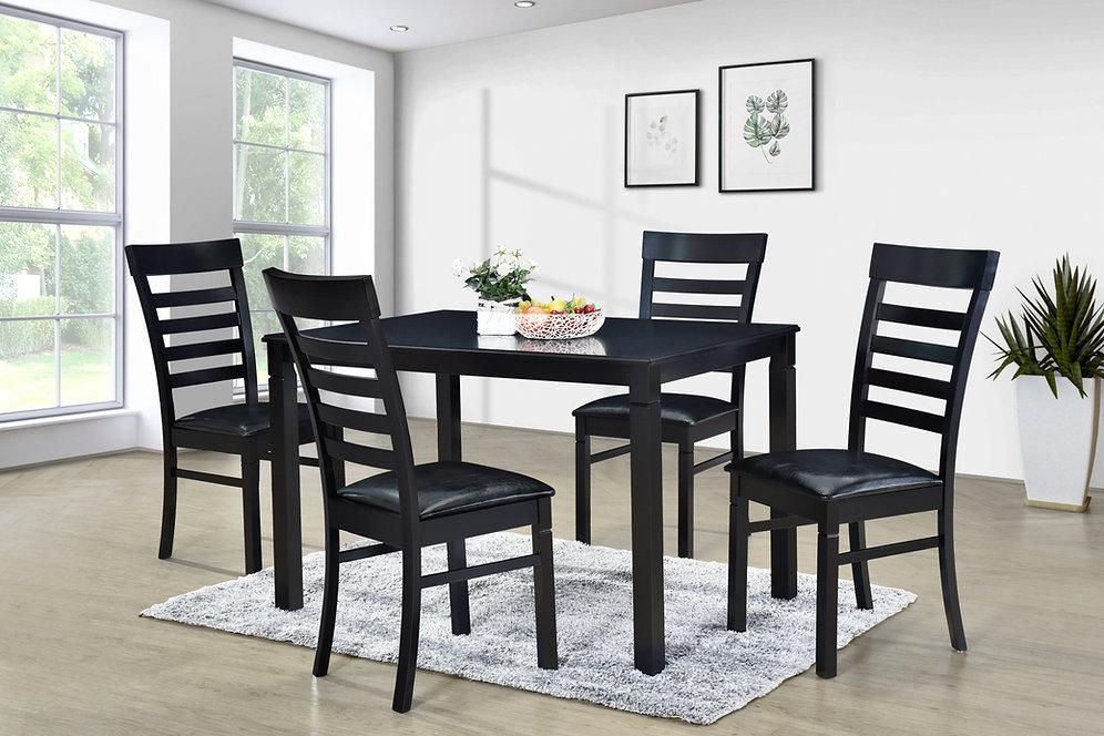 casamia EVA 5Pc Dining Set - Espresso | Casamia Furniture
