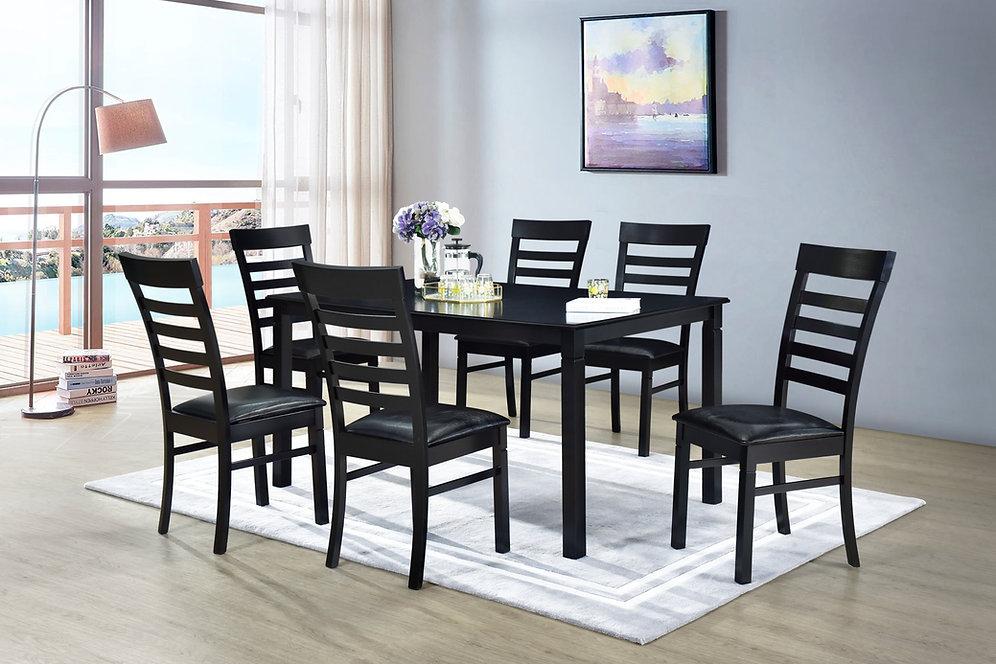 casamia EVA 7Pc Dining Set - Espresso | Casamia Furniture