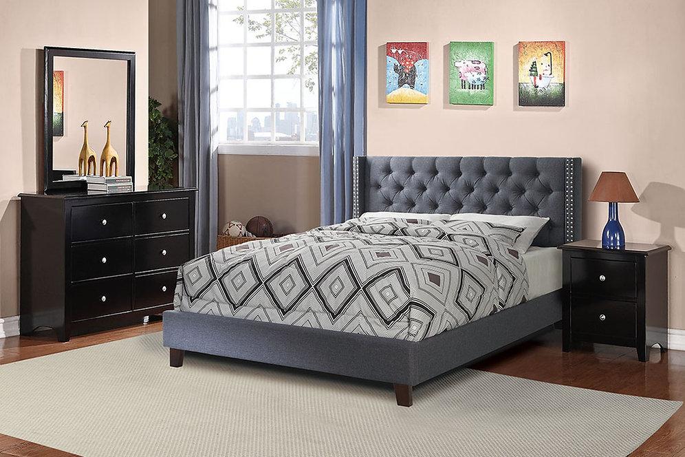 casamia PX9371 - QUEEN BED - BLUEGRAY | Casamia Furniture casamia PX9371 - QUEEN BED - BLUEGRAY | Casamia Furniture