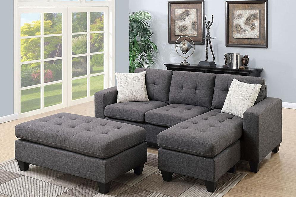 casamia SOFA CHAISE SECTIONAL WITH OTTOMAN - REVERSIBLE (PX6920) | Casamia Furniture