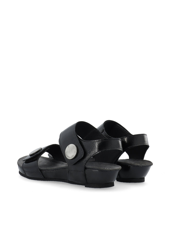 Ca'shott CASAVA SANDAL PATENT LEATHER - Black
