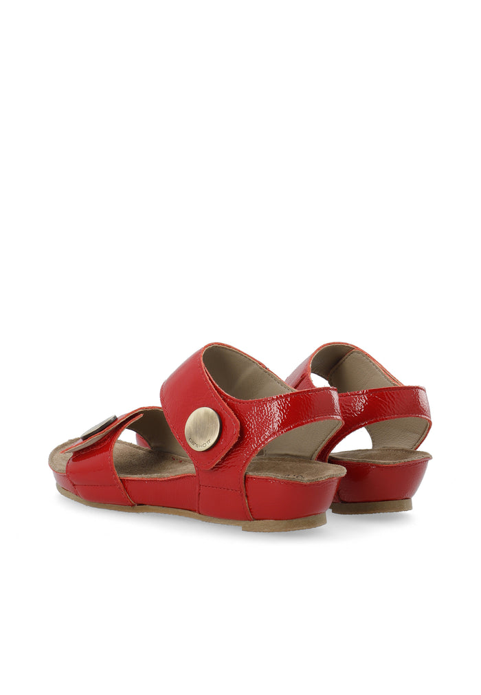 Ca'shott CASAVA SANDAL PATENT LEATHER - Red