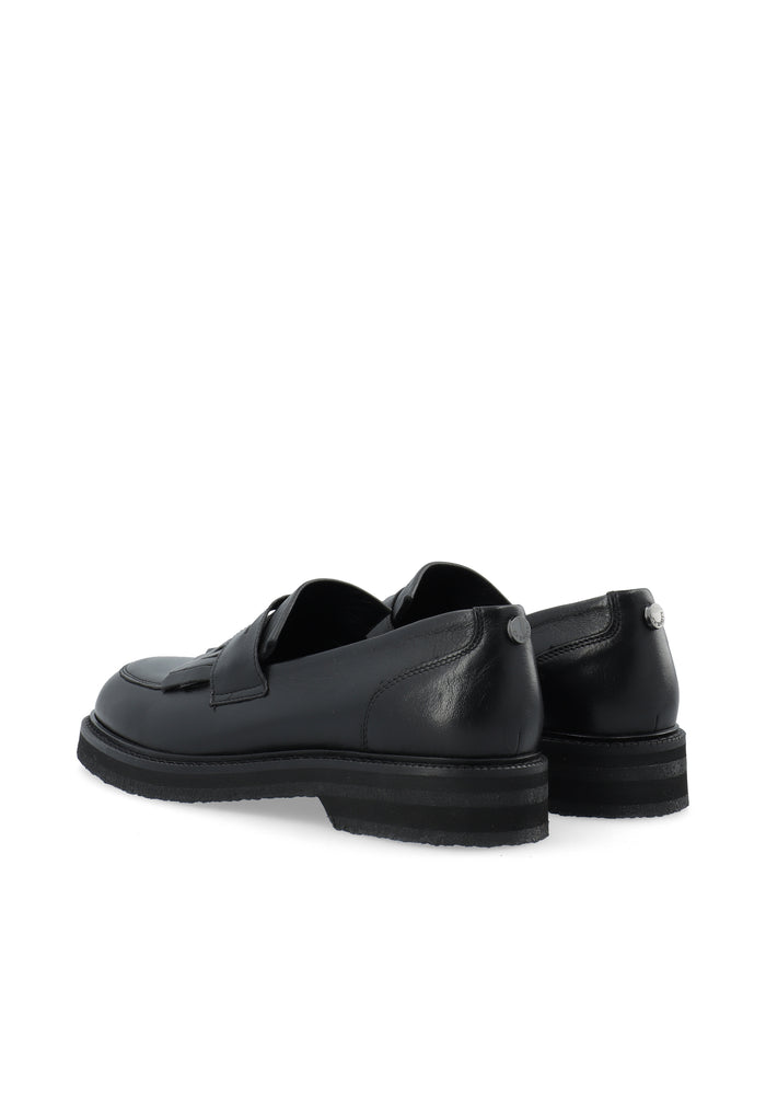 Ca'shott CASBETTY LOAFER FRINGES - Black