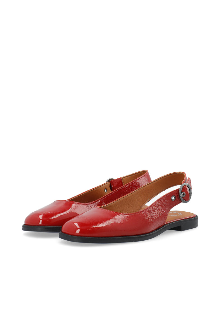 Ca'shott CASDIANA PATENT SLING BACK - Red
