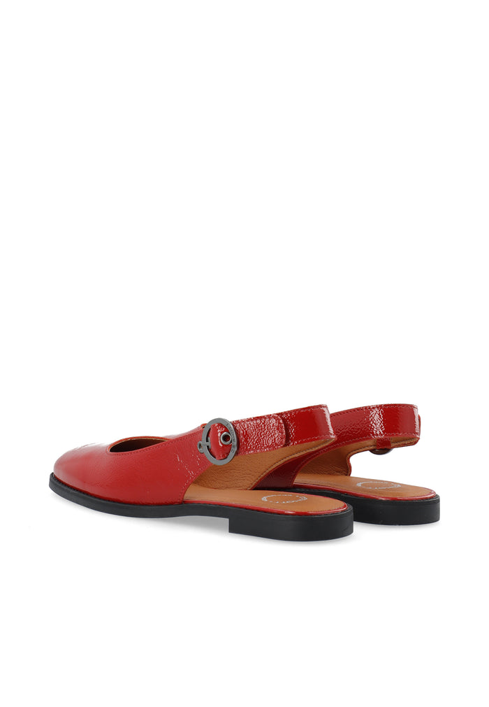 Ca'shott CASDIANA PATENT SLING BACK - Red