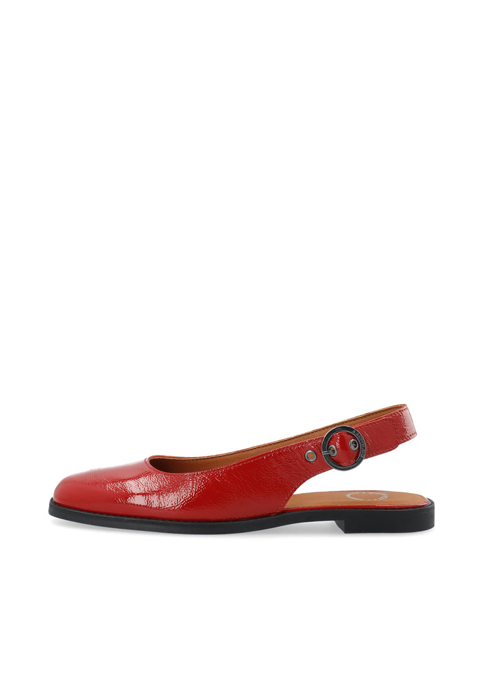 ca'shott CASDIANA PATENT SLING BACK - Red
