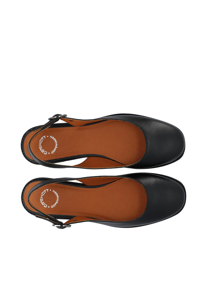 Ca'shott CASDIANA SLING BACK - Black