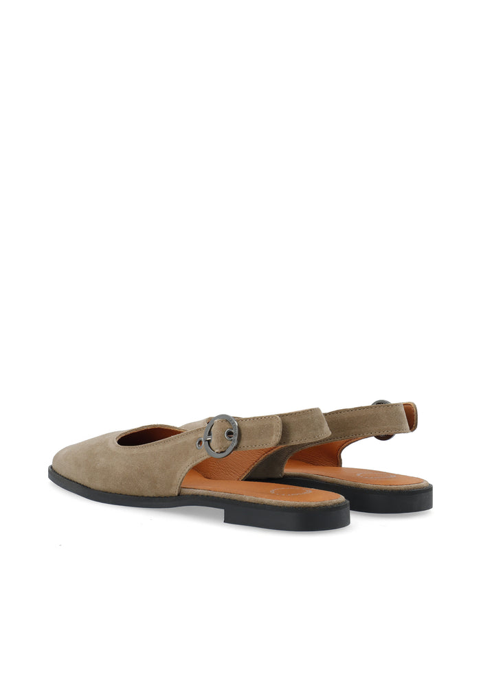 Ca'shott CASDIANA SLING BACK SUEDE - Sand