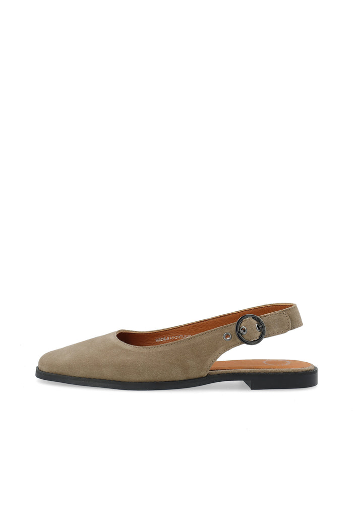 ca'shott CASDIANA SLING BACK SUEDE - Sand
