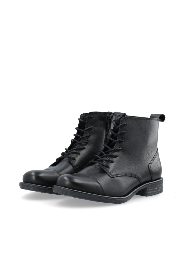 Ca'shott CASEMMA LACE BOOT - Black/Black