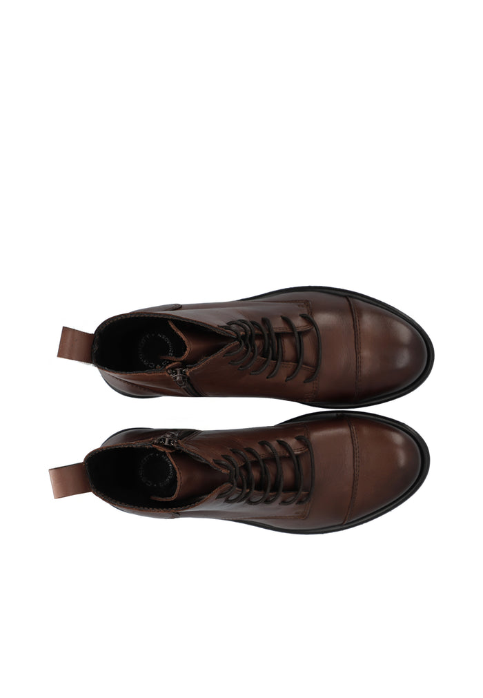 Ca'shott CASEMMA LACE BOOT - Dark Brown