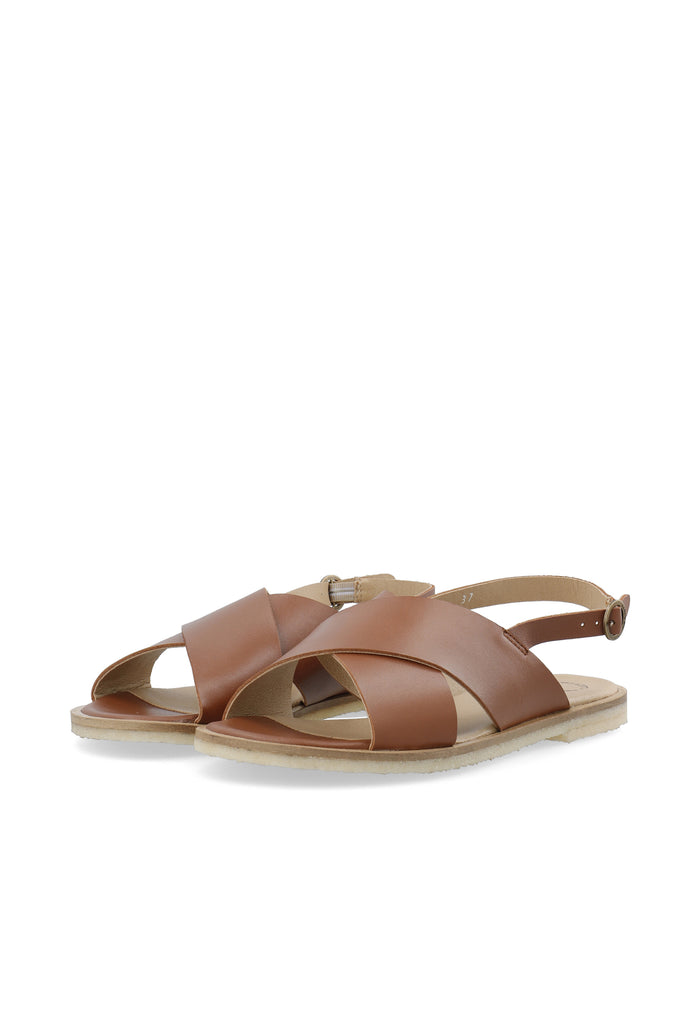 Ca'shott CASGITTA CROSS SANDAL - Cognac