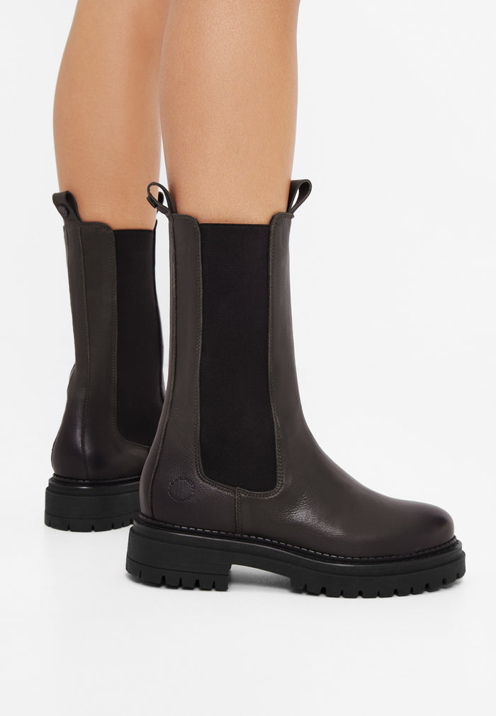 Ca'shott CASHANNAH CHELSEA BOOT - Olive