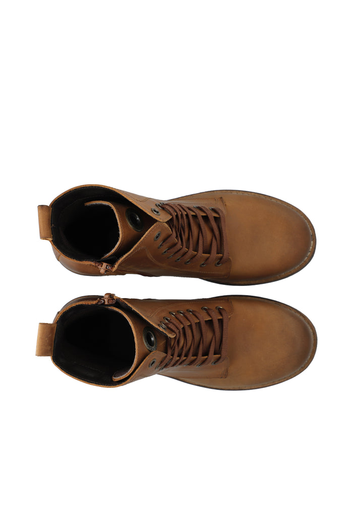 Ca'shott CASKARLA LACE UP BOOT - Bison