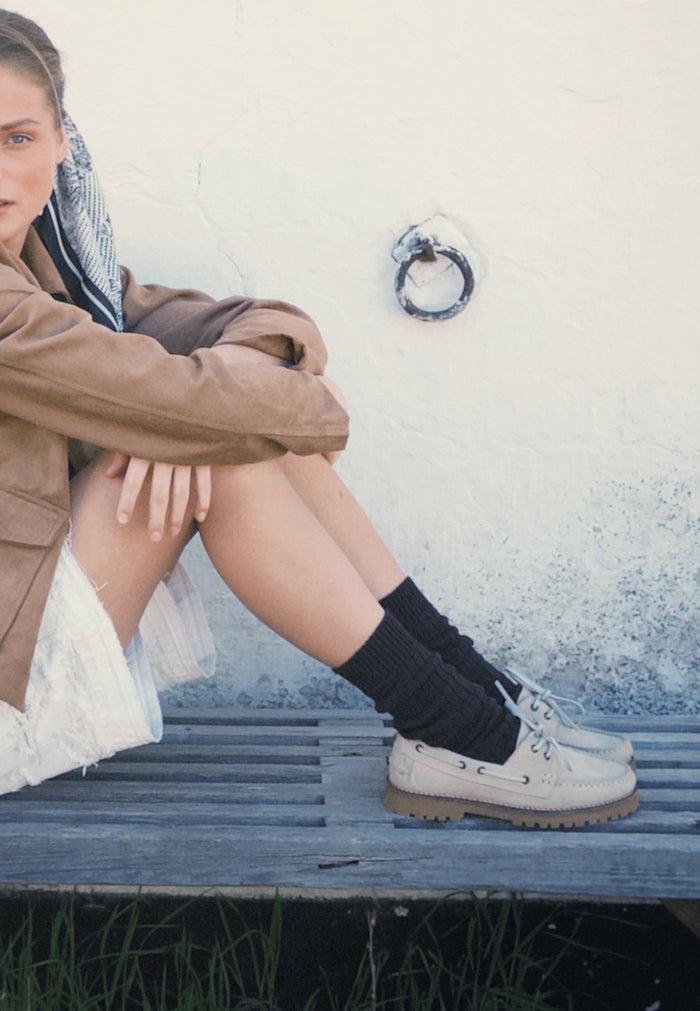 Ca'shott CASLENA BOAT SHOE - Beige