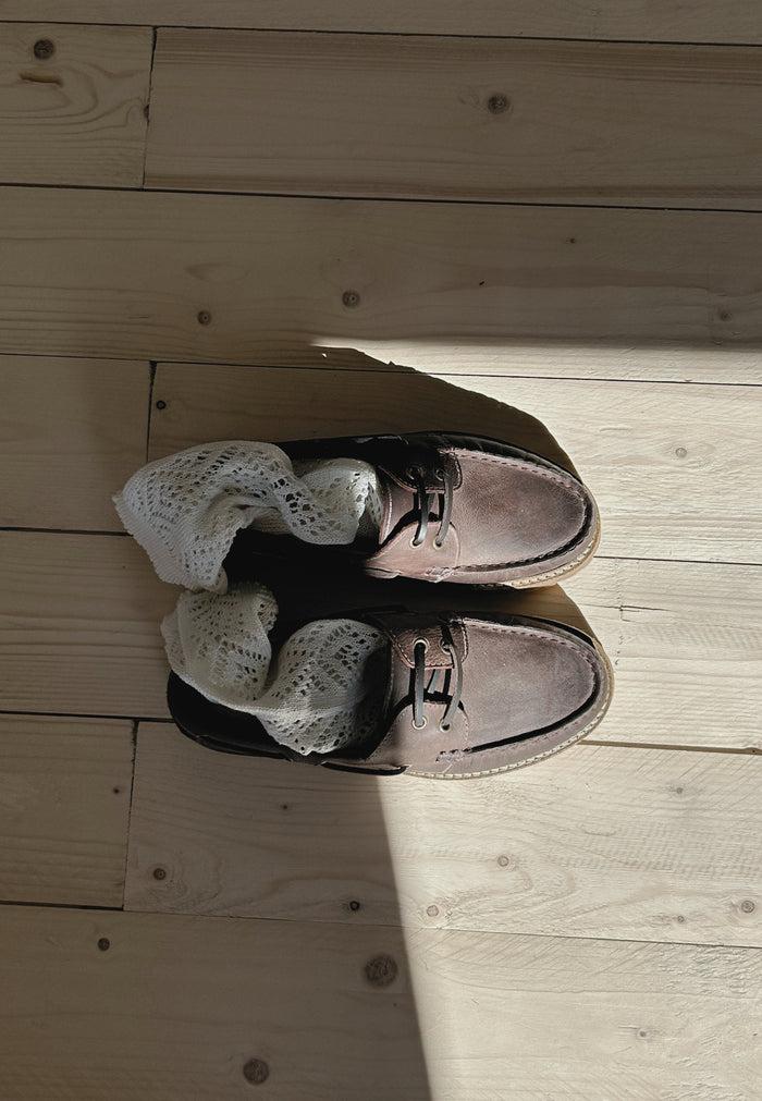 Ca'shott CASLENA BOAT SHOE - Coffee
