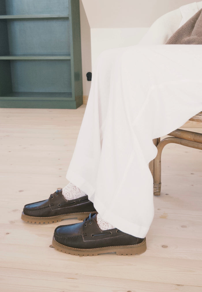 Ca'shott CASLENA BOAT SHOE - Coffee