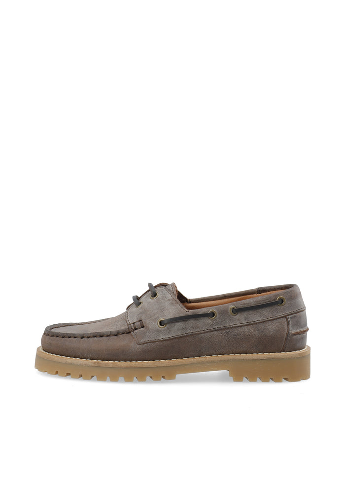 ca'shott CASLENA BOAT SHOE - Coffee