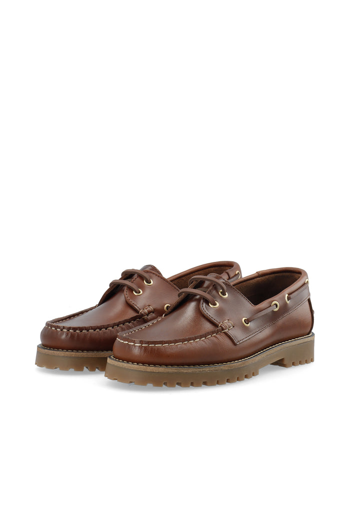 Ca'shott CASLENA BOAT SHOE - Dark Brown