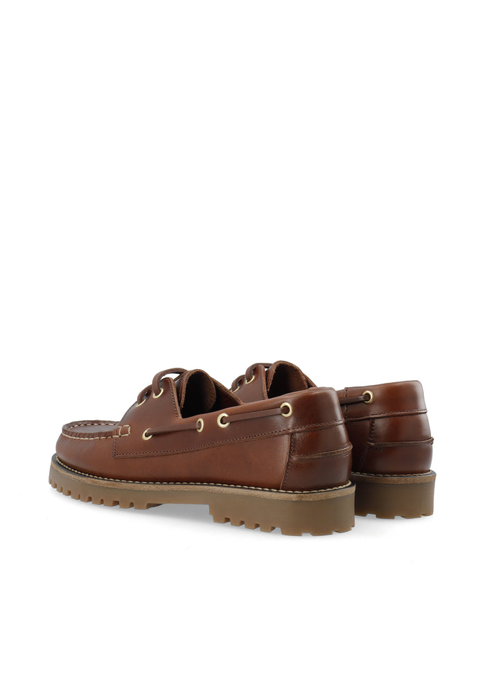 Ca'shott CASLENA BOAT SHOE - Dark Brown