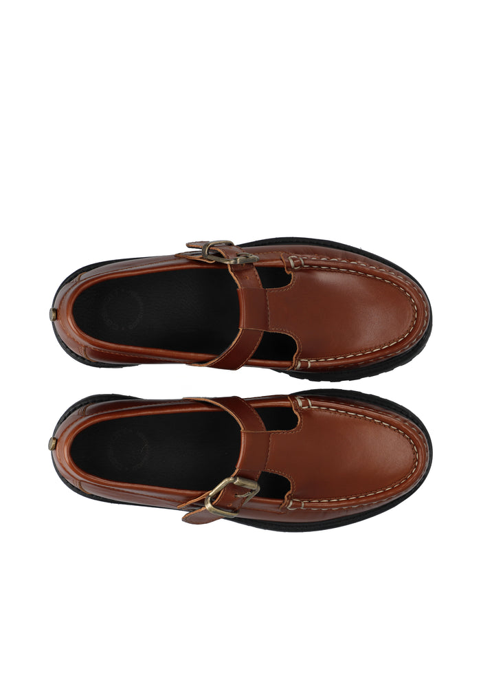 Ca'shott CASLENA MARY JANE - Cognac