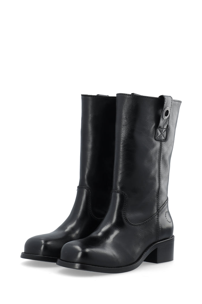 Ca'shott CASVILMA MID CUT BOOT - Black/Black
