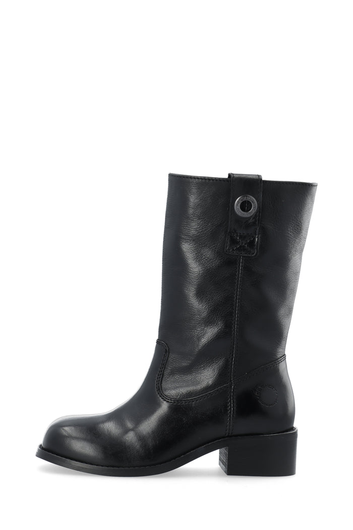 ca'shott CASVILMA MID CUT BOOT - Black/Black