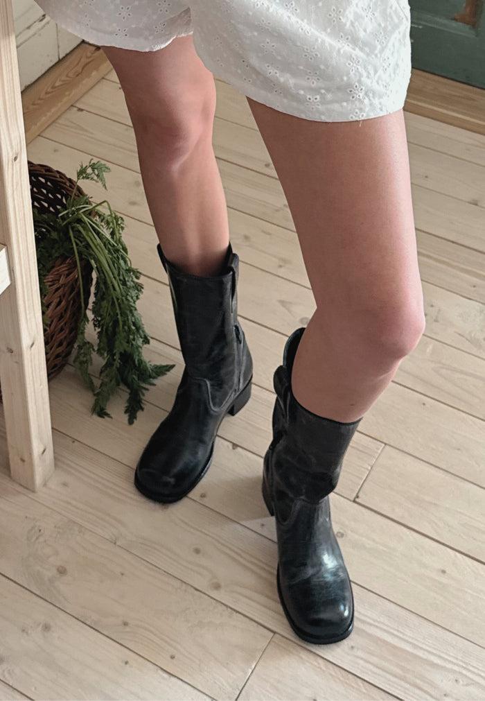 Ca'shott CASVILMA MID CUT BOOT - Black