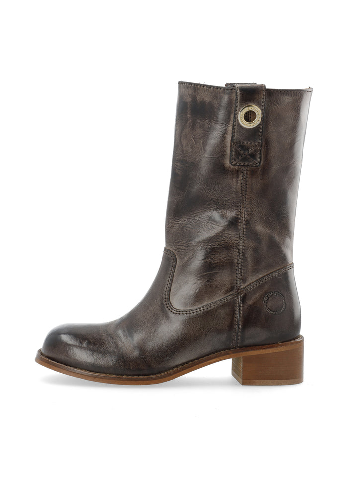 ca'shott CASVILMA MID CUT BOOT - Coffee