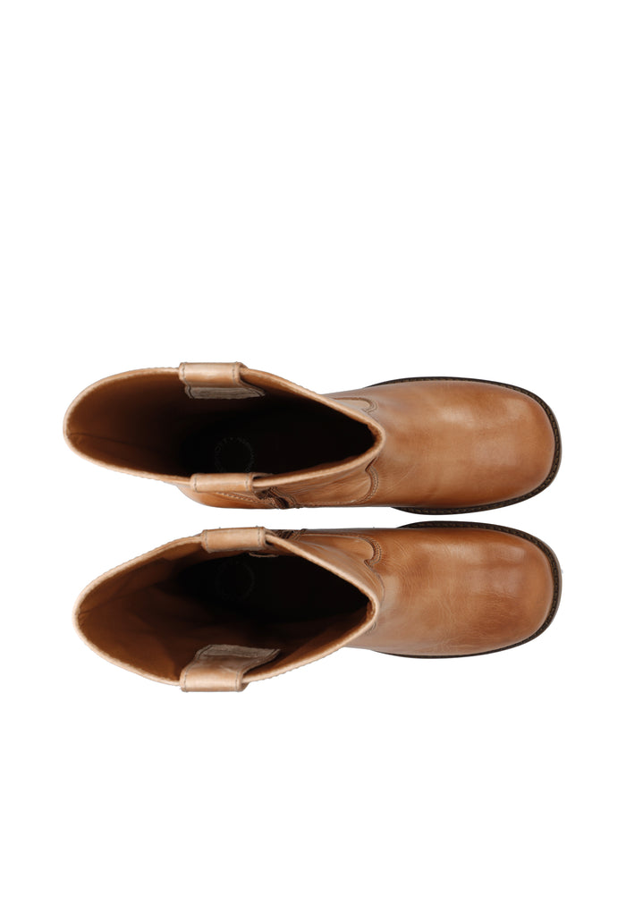 Ca'shott CASVILMA MID CUT BOOT - Dark Tan