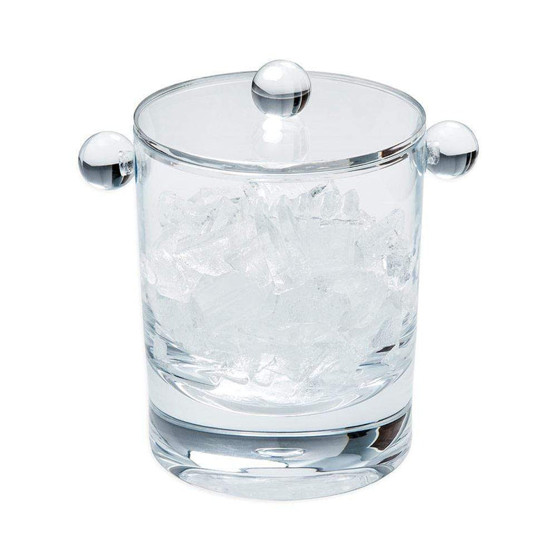 caspari Acrylic 60oz Ice Bucket & Lid in Crystal Clear - 1 Each