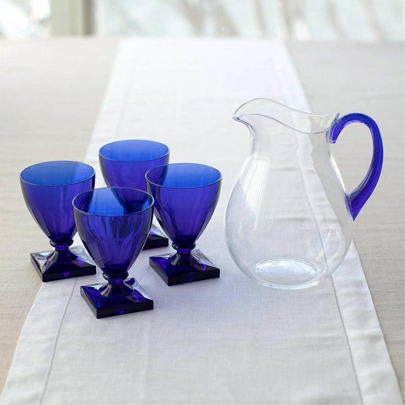 Caspari Acrylic 8.5 Oz. Wine Goblet In Cobalt - 1 Each