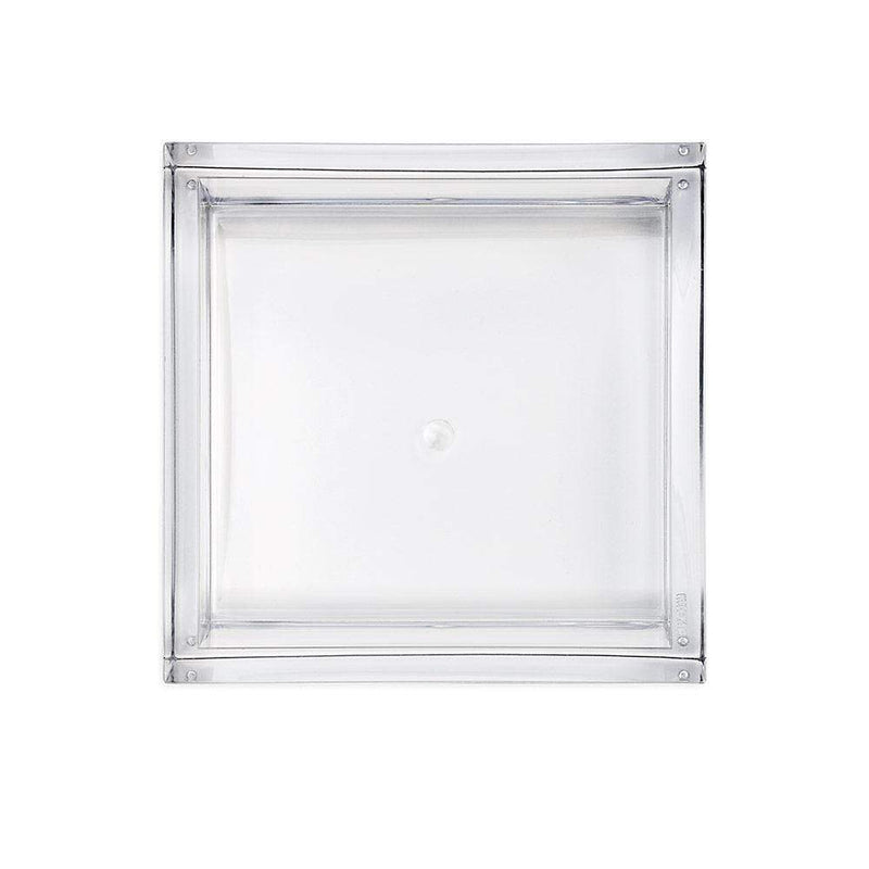 Caspari Acrylic Cocktail Napkin Holder In Crystal Clear - 1 Each